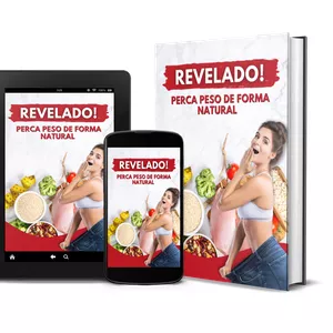 Imagem de capa para o Ebook REVELADO! PERCA PESO DE FORMA NATURAL
