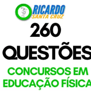 Imagem de capa para o Ebook 260 QUESTÕES PARA CONCURSOS EM EDUCAÇÃO FÍSICA