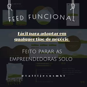 Imagem de capa para o Curso online FEED FUNCIONAL