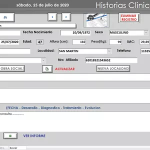 Imagen de portada para Curso online Historia Clinica  - Access