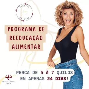 Imagem de capa para o Ebook Desafio Fitness 24 DIAS 