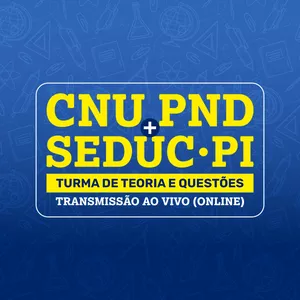 Imagem de capa para o Curso online  PRÉ-SEDUC PI ONLINE (AO VIVO)