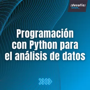 Imagen de portada para Curso online Programación con Python para el Análisis de Datos