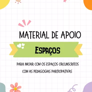 Imagem de capa para o Ebook Material de apoio - Espaços