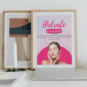 Imagem de capa para o Ebook Pack Canva Esteticista