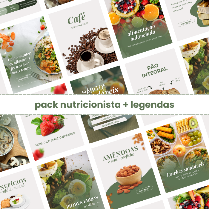 Imagem do curso PACK CANVA NUTRICIONISTA