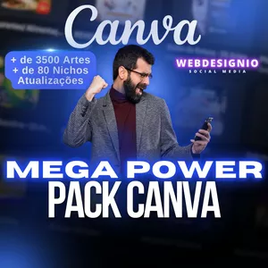 Imagem do curso MEGA POWER PACK CANVA