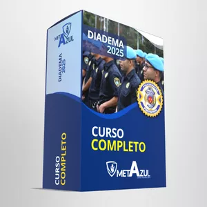 Imagem do curso Curso Meta Azul - GCM DIADEMA/SP 2025