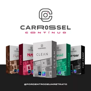 Imagem de capa para o Curso online Carrossel Contínuo Para Fotógrafos | Templates Photoshop & Canva