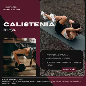 Imagem de capa para o Ebook Calistenia em Ação