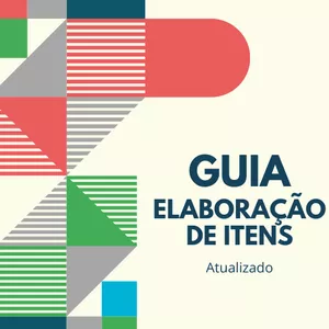 Imagem de capa para o Ebook Guia prático de elaboração de itens