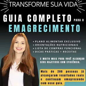 Imagem de capa para o Ebook GUIA EMAGRECIMENTO DEFINITIVO + PLANO ALIMENTAR 