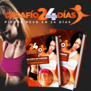Imagen de portada para Ebook Desafío perdiendo peso durante 24 días