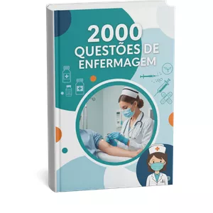 Imagem de capa para o Ebook 2.000 mil Questões de enfermagem 