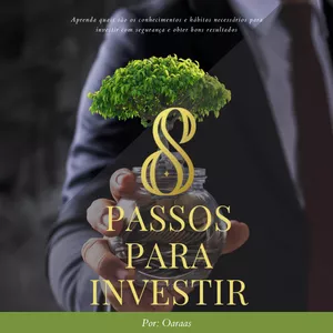 Imagem de capa para o Ebook 8 Passos para Investir