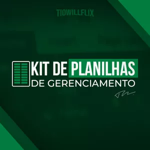Imagem de capa para o Ebook Kit Planilhas