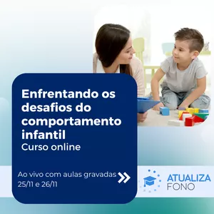 Imagem de capa para o Curso online Enfrentando os desafios do comportamento infantil