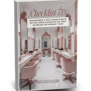 Imagem de capa para o Curso online Checklist Meu Curso Presencial em 7 Dias