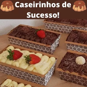 Imagem de capa para o Ebook Bolos Caseirinhos de Sucesso