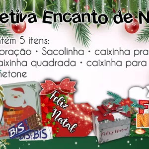 Imagem de capa para o Ebook Coletiva Encanto de Natal 🎄