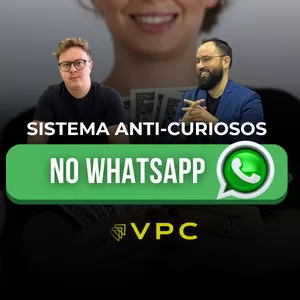 Imagem de capa para o Ebook Sistema Anti-Curiosos no WhatsApp 