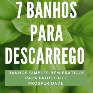 Imagem de capa para o Ebook 7 Banhos para Descarrego