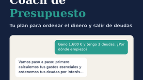 Coach de Presupuesto y Deudas IA