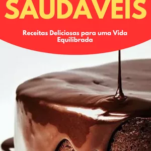 Imagem de capa para o Ebook Sabores Saudáveis