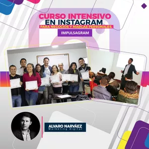 Imagen de portada para Curso online IMPULSAGRAM: Curso de Instagram marketing para negocios y profesionales