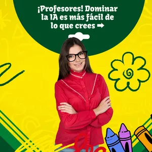 Imagen de portada para Curso online INTEGRA IA EN TU CLASE: HERRAMIENTAS PARA DOCENTES INNOVADORES