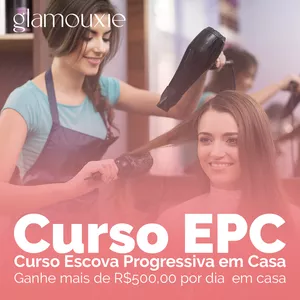 Imagem de capa para o Curso online Curso Escova Progressiva em casa