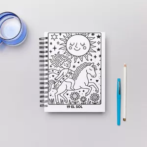 Imagen de portada para Ebook Colorea tu Tarot: Arcanos Mayores para Pintar