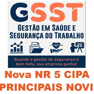 Imagem de capa para o Ebook Descomplicando SST na era Digital - nova NR5 - CIPA