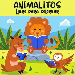 Imagen de portada para Ebook Dibuja Animalitos: Diversión Creativa para Niños