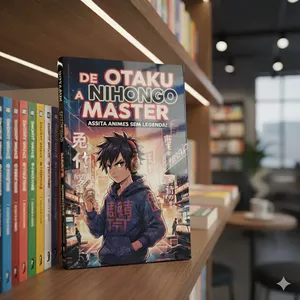 Imagem de capa para o Ebook De Otaku a Nihongo Master