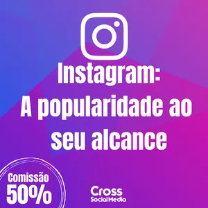 Imagem de capa para o Curso online Instagram: A popularidade ao seu alcance
