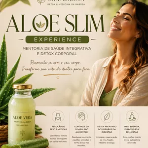 Curso ALOE SLIM EXPERIENCE - Mentoria Integrativa de Detox e Transformação Corporal