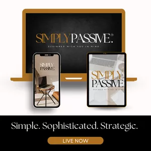 Cover image for Ebook The Simply Passive - Online Course (MASTER RESELL RIGHTS)