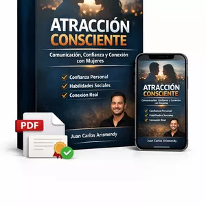 Imagen de portada para Ebook Atracción Consciente: Comunicación, Confianza y Conexión con Mujeres