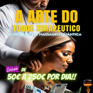 Imagem de capa para o Ebook O segredo da massagem quântica