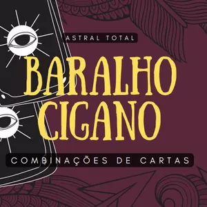 Imagem de capa para o Ebook Manual de COMBINAÇÕES DE CARTAS do Baralho Cigano