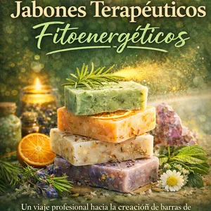 Imagen de portada para Ebook Jabones Terapéuticos Fitoenergéticos 