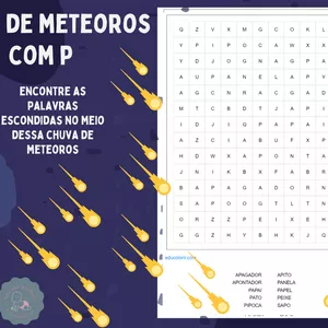 Imagem de capa para o Ebook Chuva de Meteoros