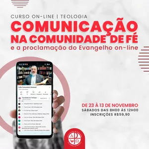 Imagem de capa para o Curso online Comunicação na Comunidade de Fé