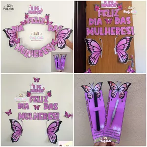 Imagem de capa para o Ebook Moldura  dia das mulheres