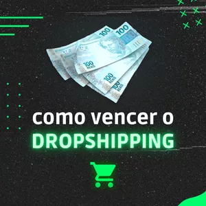 Imagem de capa para o Ebook Como Vencer o Dropshipping