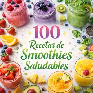 Imagen de portada para Ebook +50 Recetas de Smoothies Saludables