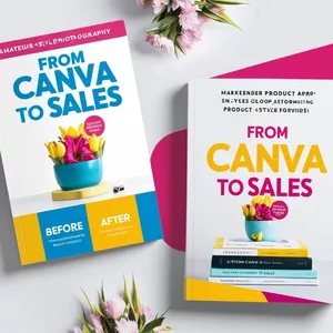 Imagem de capa para o Ebook Do Canva às Vendas: Otimize suas imagens com Pixel Enhancer e conquiste o Marketplace!
