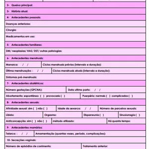 Imagem de capa para o Ebook Anamnese e Exame Físico Ginecológico.