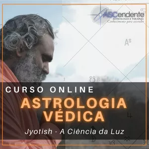 Imagem de capa para o Curso online Curso de Astrologia Védica(Jyotish) -  Módulo I - Interpretando o Mapa Natal